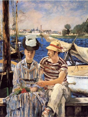 Main Product Photo of Argenteuil Painting by Edouard Manet