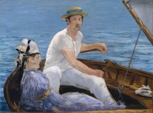 Main Product Photo of Boating Painting by Edouard Manet