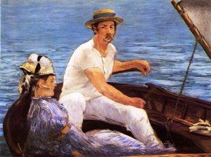 Main Product Photo of Boating Painting by Edouard Manet