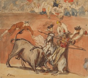 Main Product Photo of Bullfight Painting by Edouard Manet