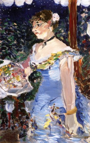 Cafe-Concert Singer by Edouard Manet Oil Painting Reproduction