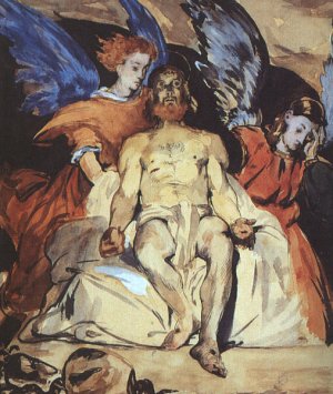 Main Product Photo of Christ with Angels Painting by Edouard Manet