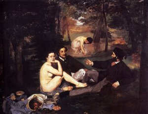 Main Product Photo of Dejeuner Sur L'Herbe Painting by Edouard Manet