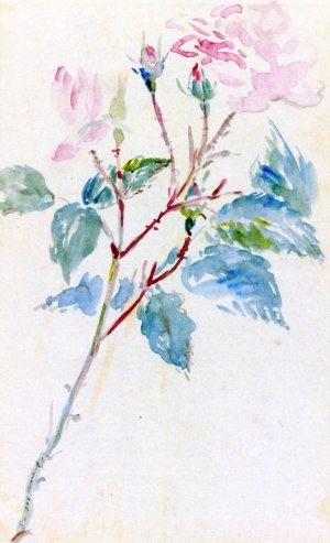 Main Product Photo of Eglantines Painting by Edouard Manet