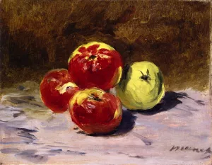 Four Apples by Edouard Manet - Hand-Painted Oil Painting Reproduction