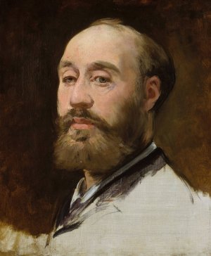 Main Product Photo of Head of Jean-Baptiste Faure Painting by Edouard Manet
