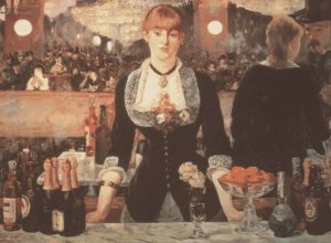 Le Bar aux Folies-Bergere by Oil Painting Reproduction