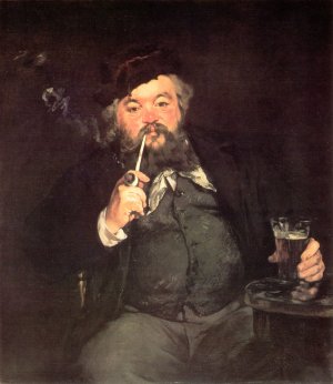 Main Product Photo of Le Bon Bock Painting by Edouard Manet