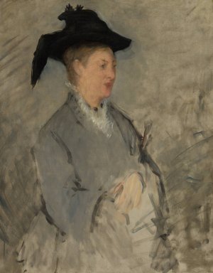 Main Product Photo of Madame Edouard Manet Painting by Edouard Manet