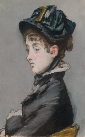 Main Product Photo of Madame Guillemet Painting by Edouard Manet