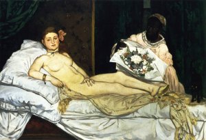 Olympia by Oil Painting Reproduction