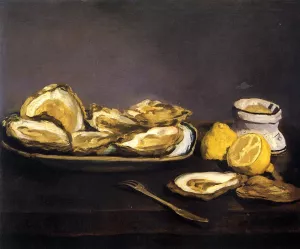 Oysters by Edouard Manet Oil Painting Reproduction