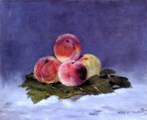 Peaches by Oil Painting Reproduction