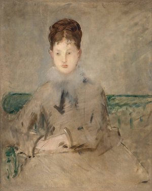 Main Product Photo of Portrait de Madame Jules Guillemet Painting by Edouard Manet