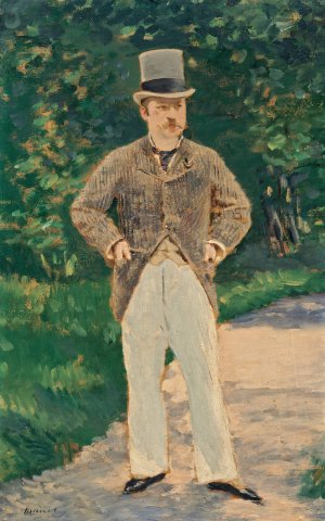 Main Product Photo of Portrait De Monsieur Brun Painting by Edouard Manet