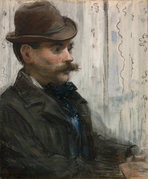 Main Product Photo of Portrait of Alphonse Maureau Painting by Edouard Manet