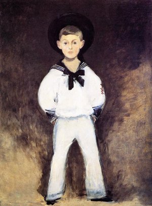 Main Product Photo of Portrait of Henry Bernstein as a Child Painting by Edouard Manet