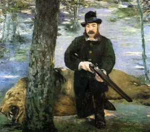 Portrait of M. Pertuiset, the Lion Hunter by Edouard Manet Oil Painting Reproduction