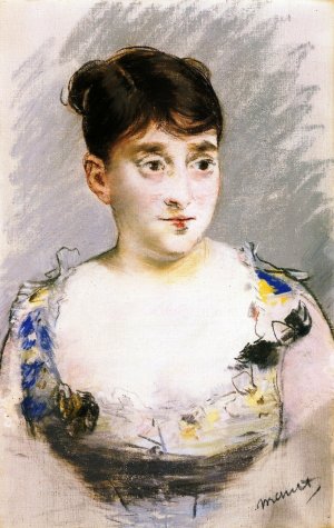 Main Product Photo of Portrait of Madame du Paty Painting by Edouard Manet