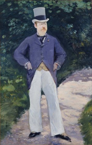 Main Product Photo of Portrait Of Monsieur Brun Painting by Edouard Manet
