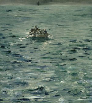 Main Product Photo of Rochefort's Escape Painting by Edouard Manet