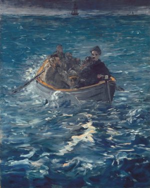 Main Product Photo of Rochefort's Escape Painting by Edouard Manet