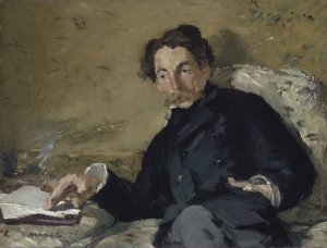 Main Product Photo of Stephane Mallarme Painting by Edouard Manet