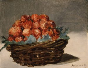 Strawberries by Oil Painting Reproduction