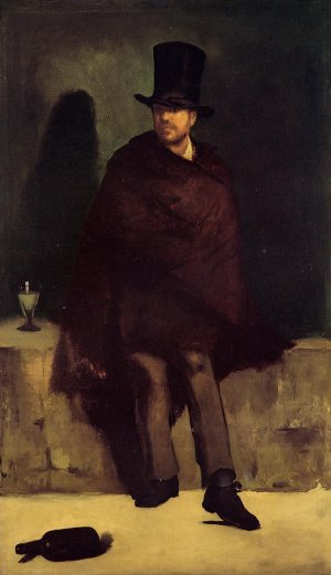 Main Product Photo of The Absinthe Drinker Painting by Edouard Manet