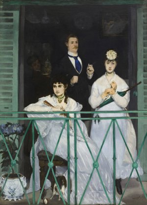 Main Product Photo of The Balcony Painting by Edouard Manet