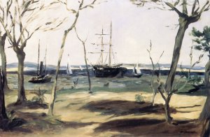 Main Product Photo of The Bay of Arcachon Painting by Edouard Manet