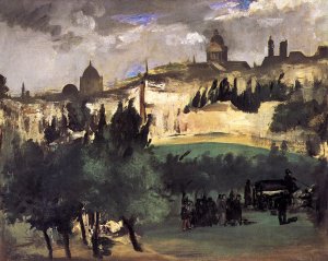 The Burial by Oil Painting Reproduction