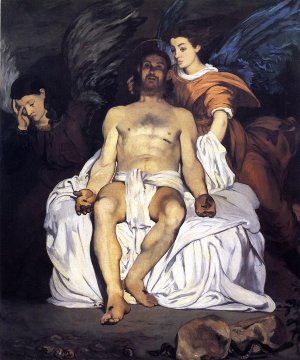 Main Product Photo of The Dead Christ and the Angels Painting by Edouard Manet