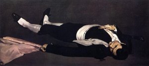 Main Product Photo of The Dead Toreador also known as The Dead Man Painting by Edouard Manet