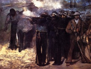 Main Product Photo of The Execution of the Emperor Maximilian Painting by Edouard Manet