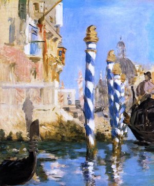 Main Product Photo of The Grand Canal, Venice Painting by Edouard Manet