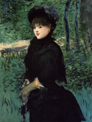 Main Product Photo of The Promenade Painting by Edouard Manet