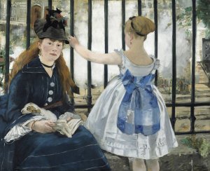 Main Product Photo of The Railway Painting by Edouard Manet