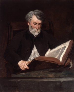 Main Product Photo of The Reader Painting by Edouard Manet