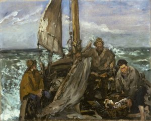 Main Product Photo of The Toilers Of The Sea Painting by Edouard Manet