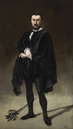 Main Product Photo of The Tragic Actor Painting by Edouard Manet