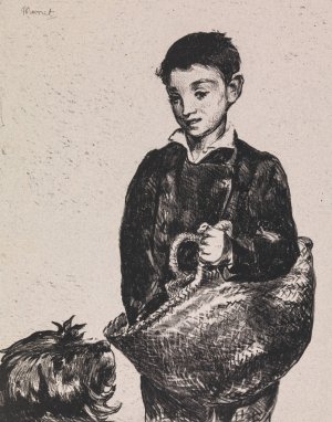 Main Product Photo of The Urchin Painting by Edouard Manet