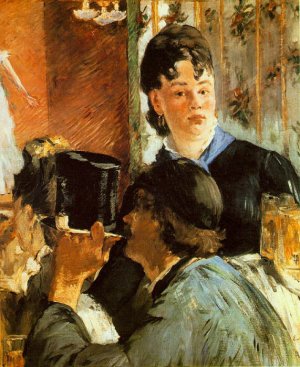 The Waitress by Oil Painting Reproduction
