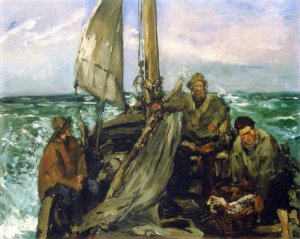 Main Product Photo of Toilers of the Sea Painting by Edouard Manet