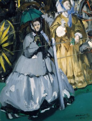 Main Product Photo of Women at the Races Painting by Edouard Manet