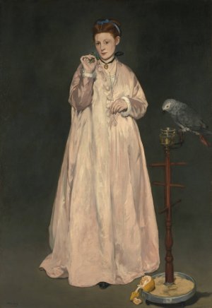 Main Product Photo of Young Lady in 1866 Painting by Edouard Manet